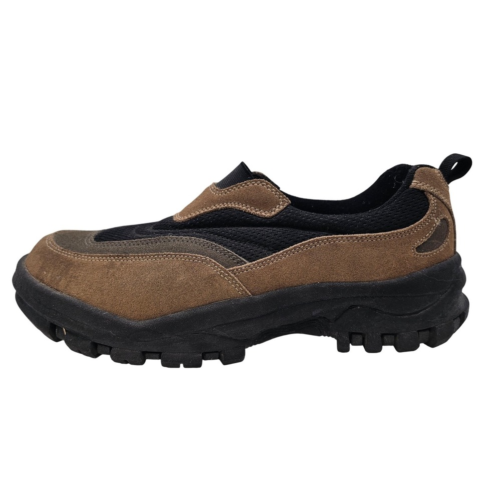 Vintage LA Gear Street Hiking Shoes Mens Size 10 Suede Slip‎ On Sneakers 2002
